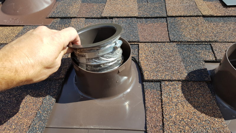 Roberts Roof Cap Installation